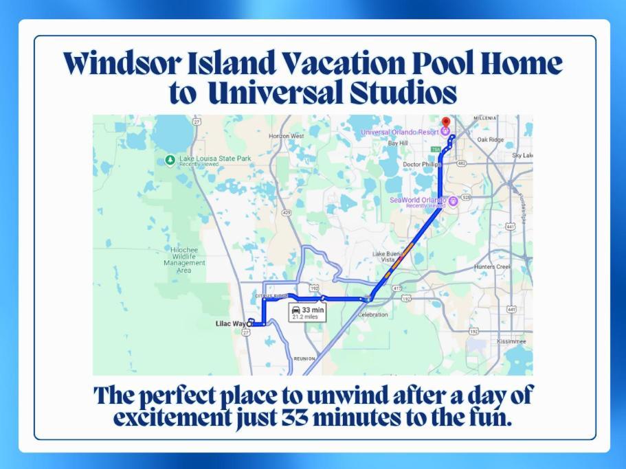Windsor Island Vacation Pool Home Davenport Dış mekan fotoğraf