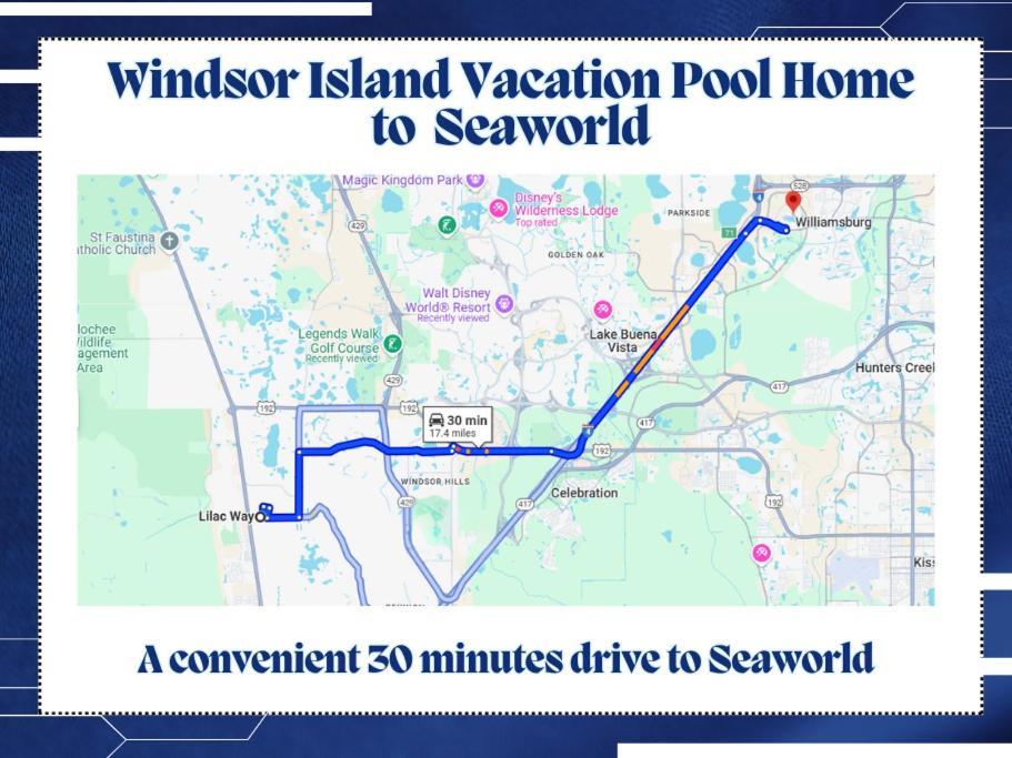 Windsor Island Vacation Pool Home Davenport Dış mekan fotoğraf